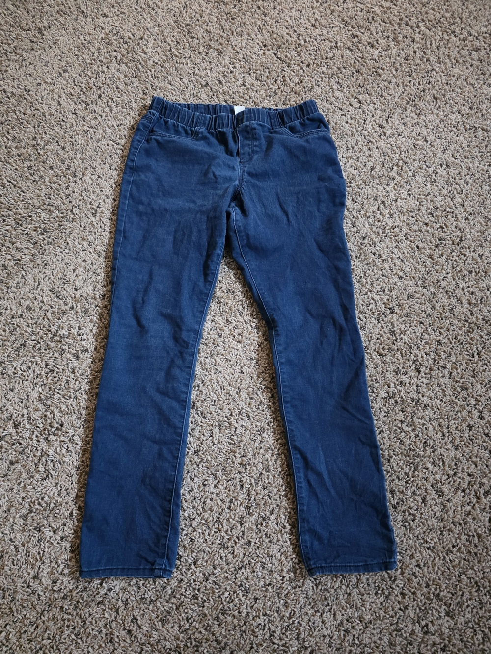 Girl's Blue Stretch Jeans - Size 14